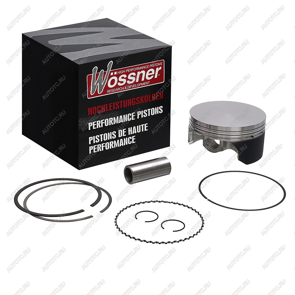 21 999 р. Поршень в сборе Wossner Honda NX650 88-02, FMX650 05-07, XR650L 93-24 Over-Size (A)  8564d100  с доставкой в г. Воронеж