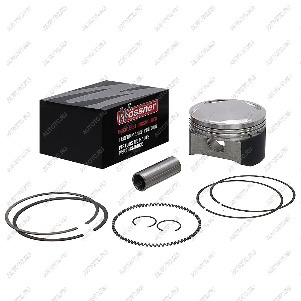 23 449 р. Поршень в сборе Wossner Honda XR400R  TRX400EX 11:1 SportraxTRX 400 X 09-14  99-08  8604d050  с доставкой в г. Воронеж
