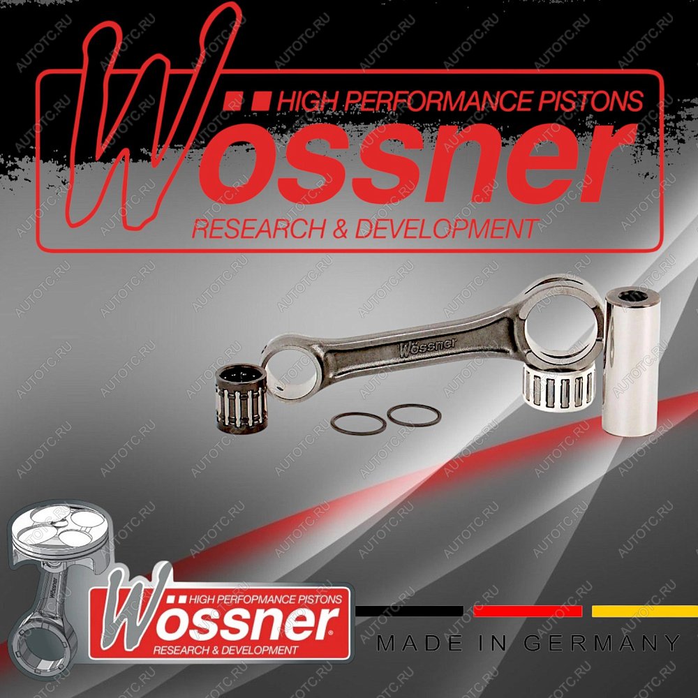 11 799 р. Шатунная сборка Wossner Suzuki RM250 86-92, RMX250 89-01  p2027  с доставкой в г. Воронеж