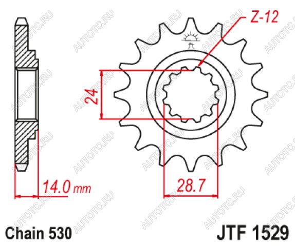 1 859 р. Звезда цепного привода JTF1529 17RB jtf1529.17rb с доставкой в г. Воронеж Увеличить фотографию 1 1 859 р. Звезда цепного привода JTF1529 17RB jtf1529.17rb с доставкой в г. Воронеж