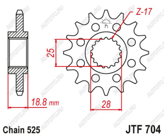 2 079 р. Звезда цепного привода JTF704 15 jtf704.15 с доставкой в г. Воронеж Увеличить фотографию 1 2 079 р. Звезда цепного привода JTF704 15 jtf704.15 с доставкой в г. Воронеж