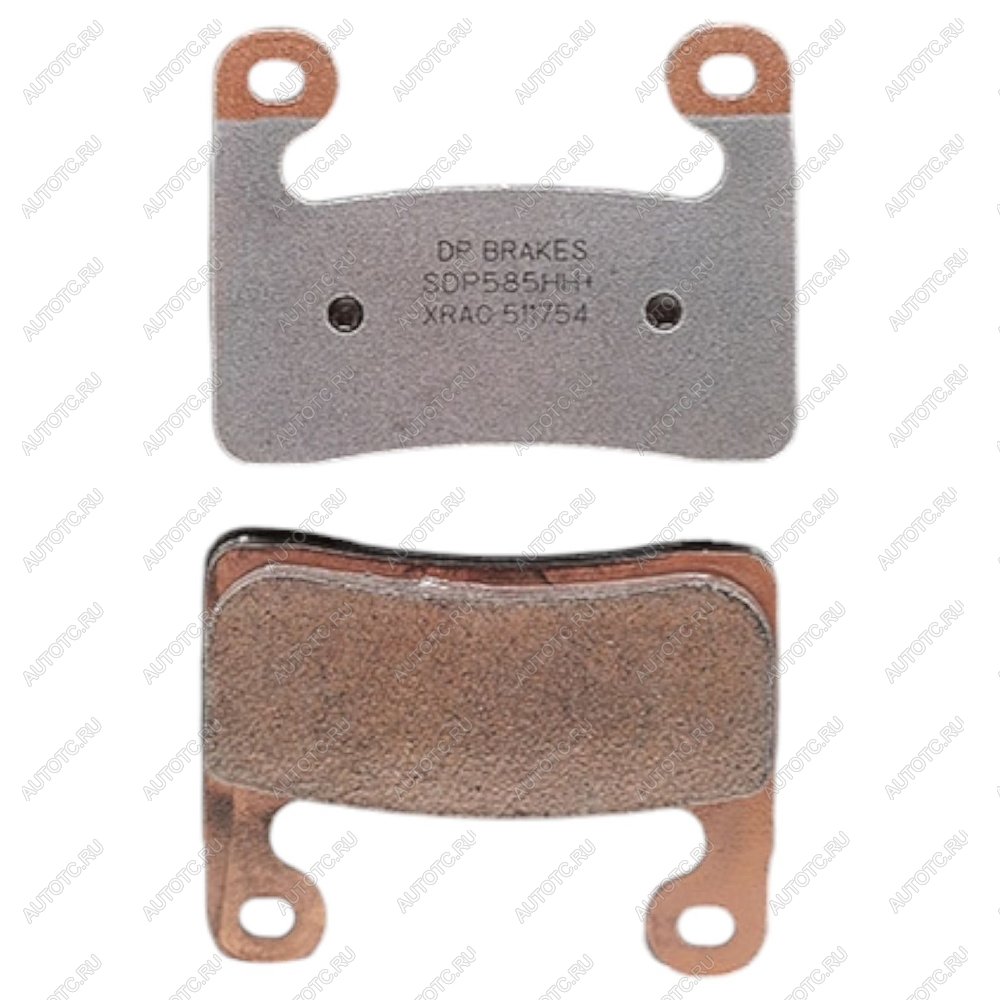 3 289 р. Тормозные колодки DP-Brake SDP585HH+  sdp585hh+  с доставкой в г. Воронеж