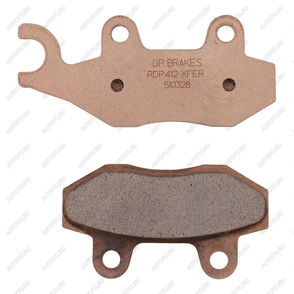 3 399 р. Тормозные колодки DP-Brake RDP412  rdp412  с доставкой в г. Воронеж