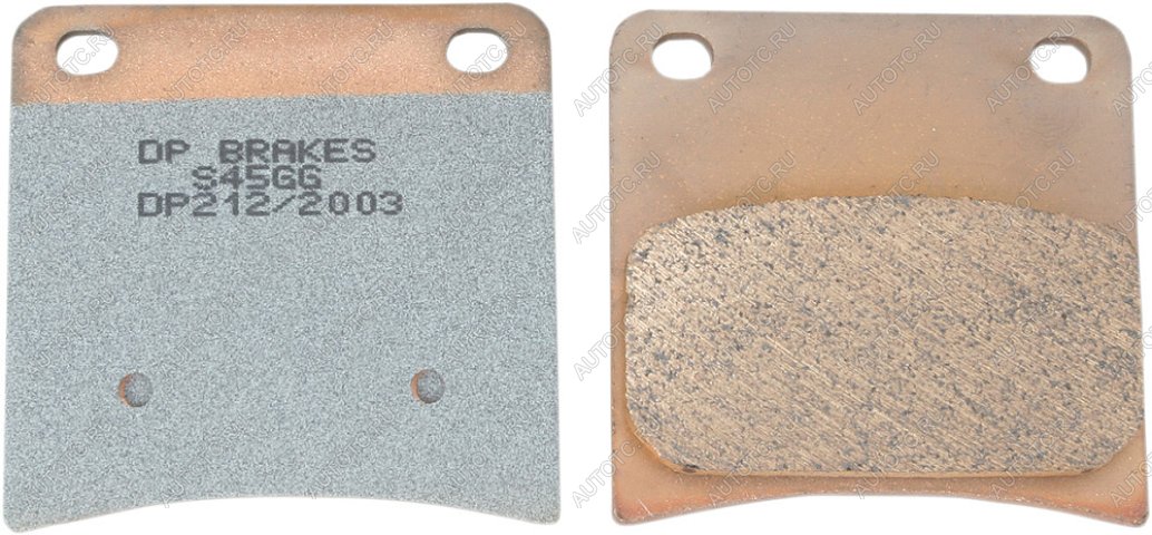 2 499 р. Тормозные колодки DP-Brake DP212  dp212  с доставкой в г. Воронеж