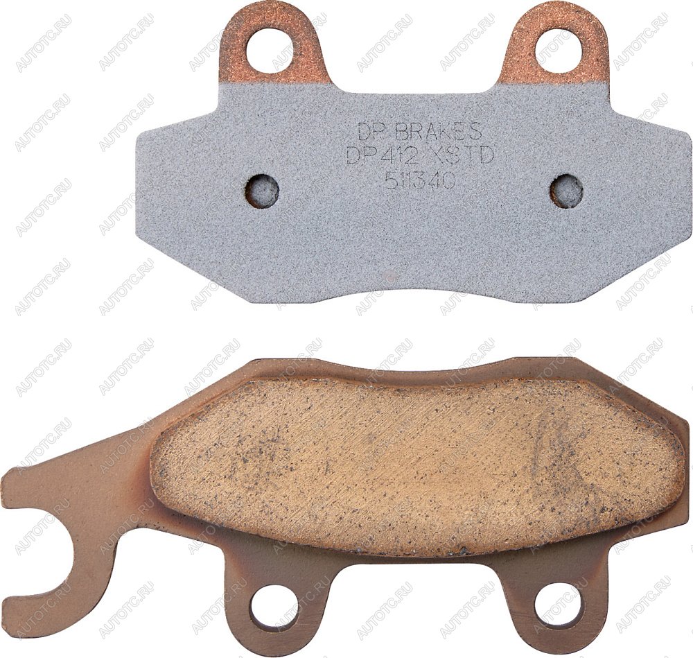 2 499 р. Тормозные колодки DP-Brake DP412  dp412  с доставкой в г. Воронеж