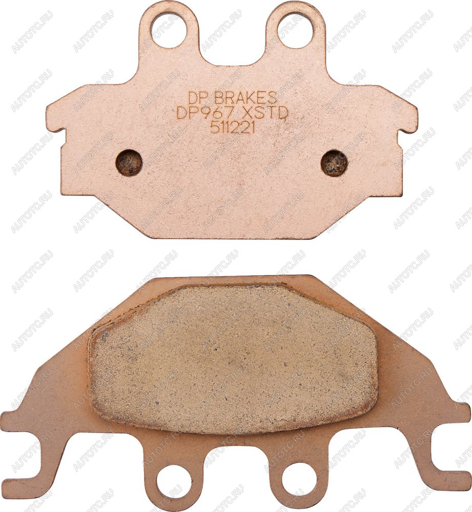 2 459 р. Тормозные колодки DP-Brake DP967  dp967  с доставкой в г. Воронеж