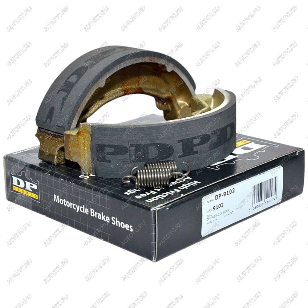 2 879 р. Тормозные колодки барабанные DP-Brake 9102  9102  с доставкой в г. Воронеж