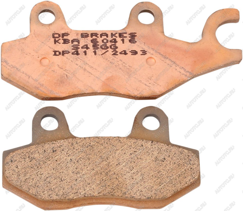 2 499 р. Тормозные колодки DP-Brake DP411  dp411  с доставкой в г. Воронеж