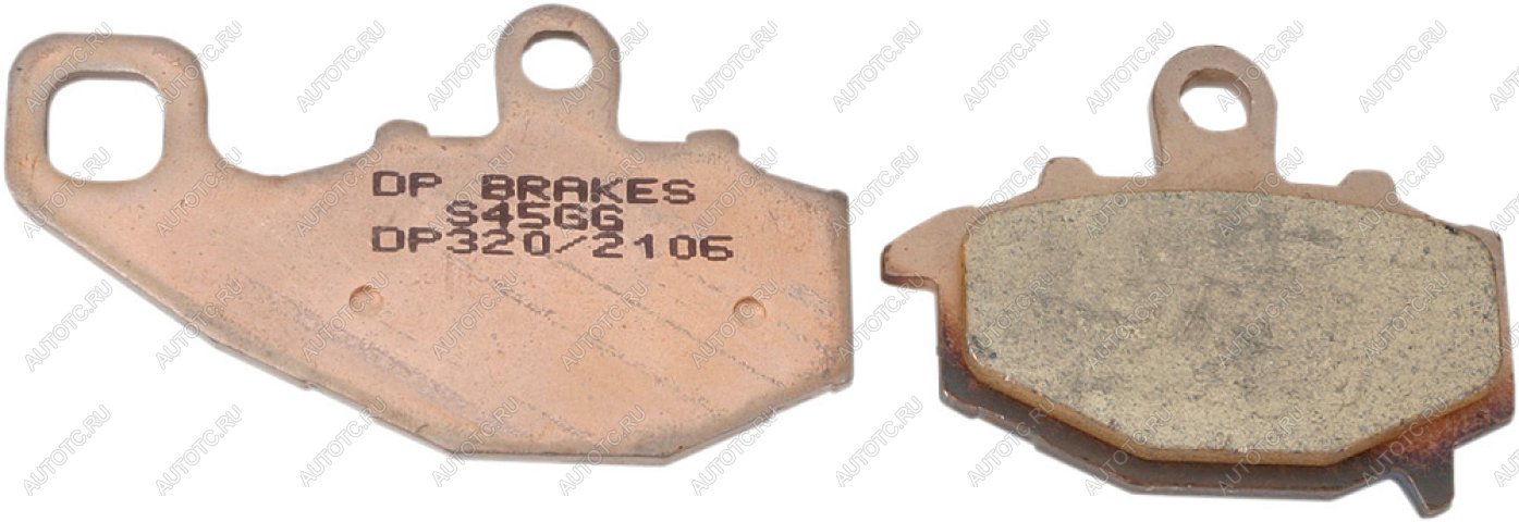 2 599 р. Тормозные колодки DP-Brake DP320  dp320  с доставкой в г. Воронеж