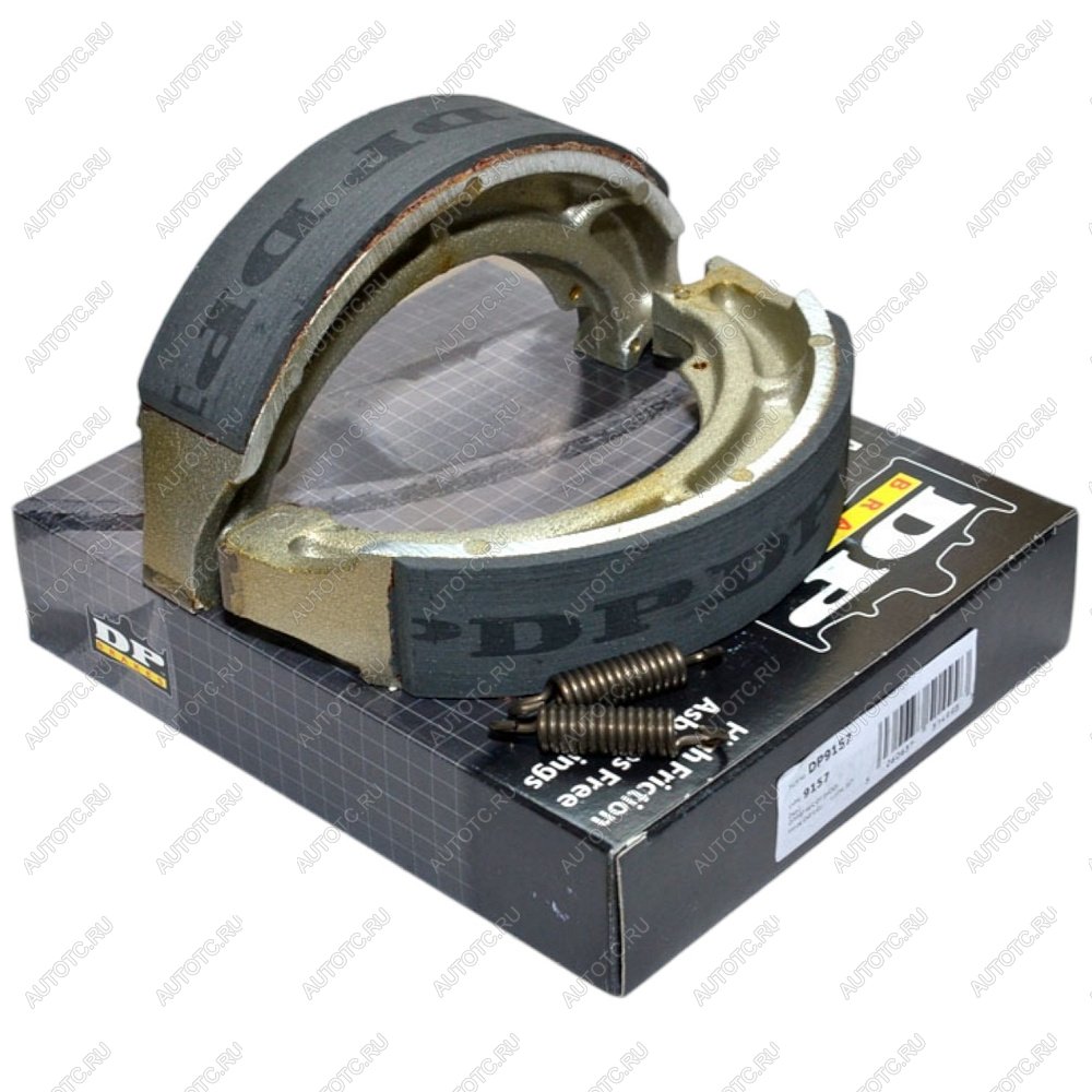 4 799 р. Тормозные колодки барабанные DP-Brake 9157  9157  с доставкой в г. Воронеж