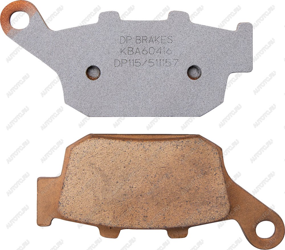 2 599 р. Тормозные колодки DP-Brake DP115  dp115  с доставкой в г. Воронеж