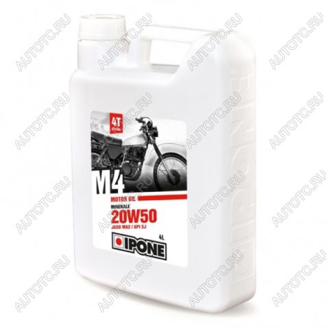 4 599 р. Масло Ipone M4 20W50 4л.  пм-00029371  с доставкой в г. Воронеж