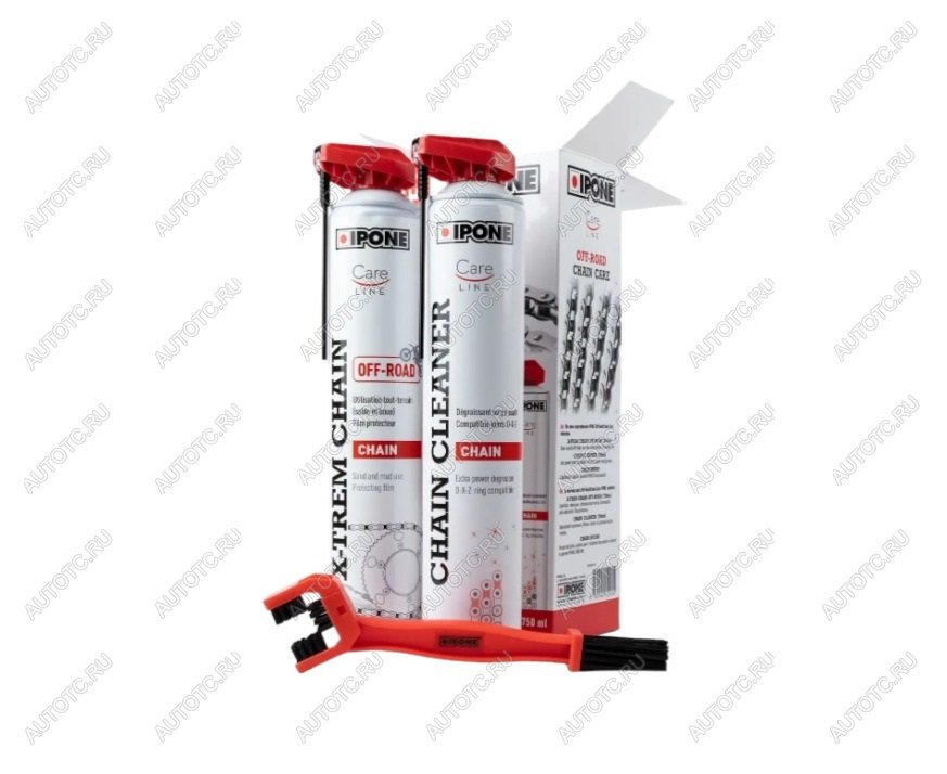 3 899 р. Смазка цепи+очиститель набор с щеткой X-TREM CHAIN OFF ROAD 0,75л+0.75л.  пм-00030111  с доставкой в г. Воронеж