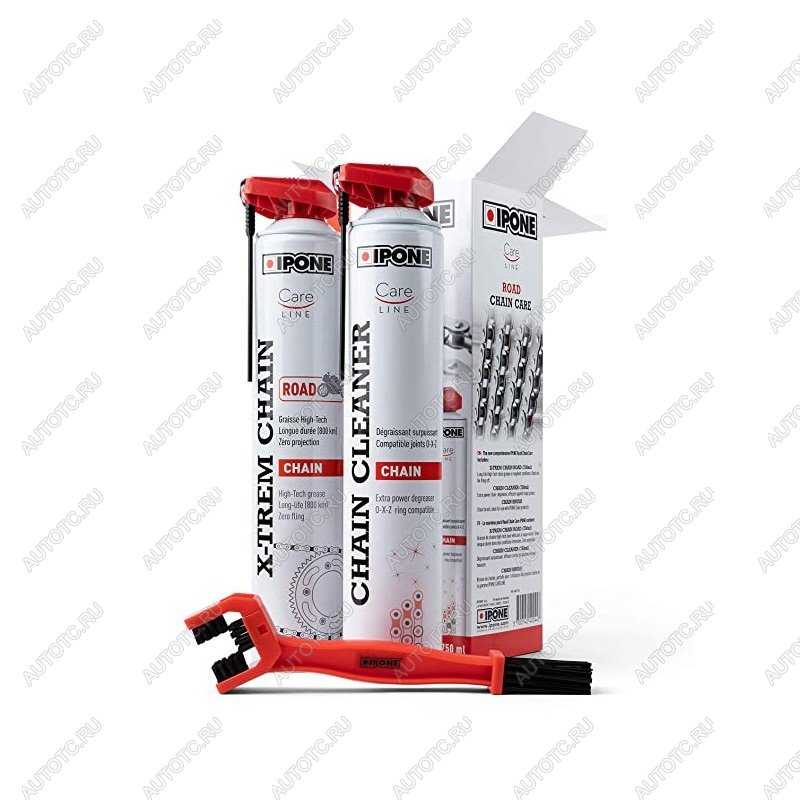 3 899 р. Смазка цепи+очиститель набор с щеткой X-TREM CHAIN ROAD 0,75л+0.75л.  пм-00030110  с доставкой в г. Воронеж