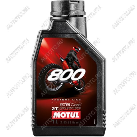 3 699 р. Масло Motul 800 2T Factory Line Off Road 1л.  пм-00015231  с доставкой в г. Воронеж