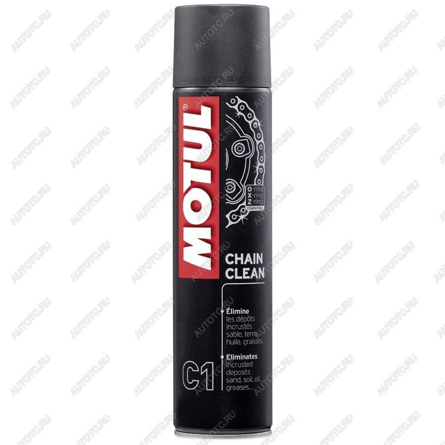 899 р. Очиститель цепи Motul C1 Chain Clean 0,4л.  пм-00017716  с доставкой в г. Воронеж