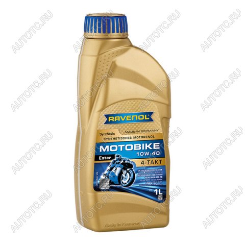2 099 р. Моторное масло RAVENOL Motobike 4-T Ester 10W-40 (1л)  1172112-001-01-999  с доставкой в г. Воронеж