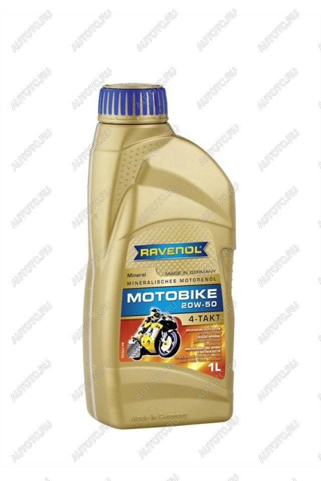 1 899 р. Моторное масло RAVENOL Motobike 4-T Mineral 20W-50 (1л)  1173122-001-01-999  с доставкой в г. Воронеж