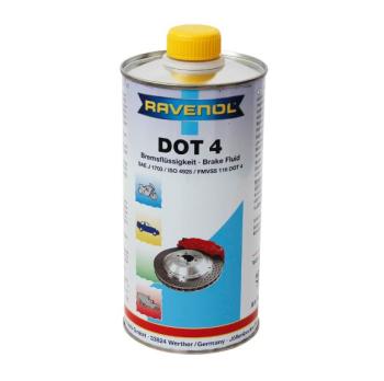 Тормозная жидкость RAVENOL DOT 4 (1л)  1350601-001-01-000
