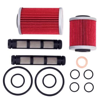 3 369 р. Комплект масляных фильтров AHL KTM Duke 690 12-19, SMC690R 12-24, EnduroSupermoto 701 16-23  пм-00030742  с доставкой в г. Воронеж. Увеличить фотографию 2