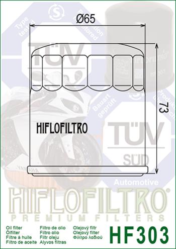 1 269 р. Масляный Фильтр HIFLO HF303C  hf303c  с доставкой в г. Воронеж. Увеличить фотографию 2