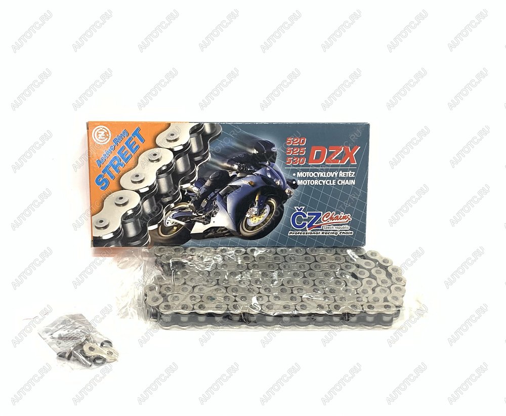 14 649 р. Цепь привода CZ Chains 520 DZX X-Ring -114  520dzx-114  с доставкой в г. Воронеж