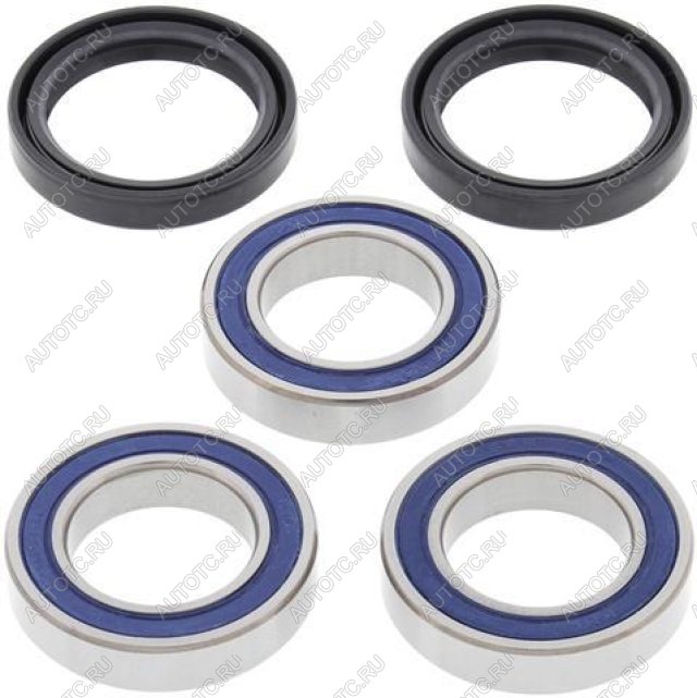 3 799 р. Комплект подшипников заднего колеса ALL BALLS Kawasaki KX250F 04-16, KX450F Suzuki RMZ250 (25-1406)  25-1406  с доставкой в г. Воронеж
