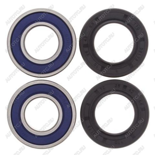 2 799 р. Комплект подшипников переднего колеса ALL BALLS Kawasaki Z750, ZR750 (Z750S) (25-1223)  25-1223  с доставкой в г. Воронеж