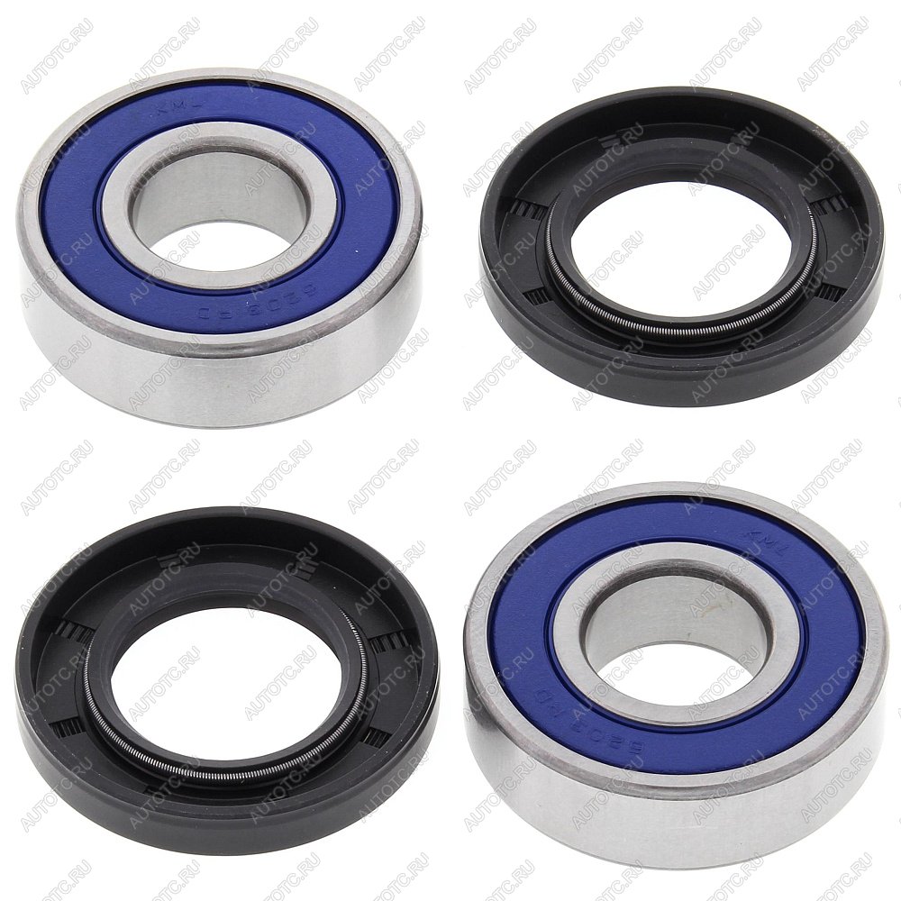 1 499 р. Комплект подшипников переднего коле ALL BALLS SV650 99-02, BMW F650ST 97-99, VL1500T 06-09 (25-1210)  25-1210  с доставкой в г. Воронеж