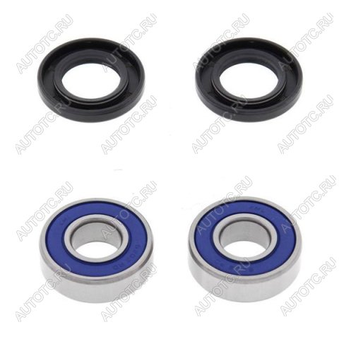 2 259 р. Комплект подшипников переднего колеса ALL BALLS Kawasaki Ninja250 86-07, ER-5 97-06 (25-1384)  25-1384  с доставкой в г. Воронеж