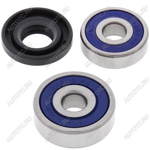 1 779 р. Комплект подшипников переднего колеса ALL BALLS Kawasaki KLX125 03-06,Suzuki DR-Z125 03-17 (25-1166)  25-1166  с доставкой в г. Воронеж