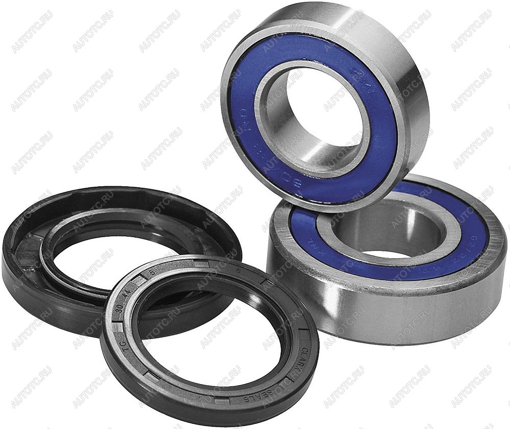 2 369 р. Комплект подшипников переднего колеса ALL BALLS Kawasaki Z125 17-18 (25-1736)  25-1736  с доставкой в г. Воронеж