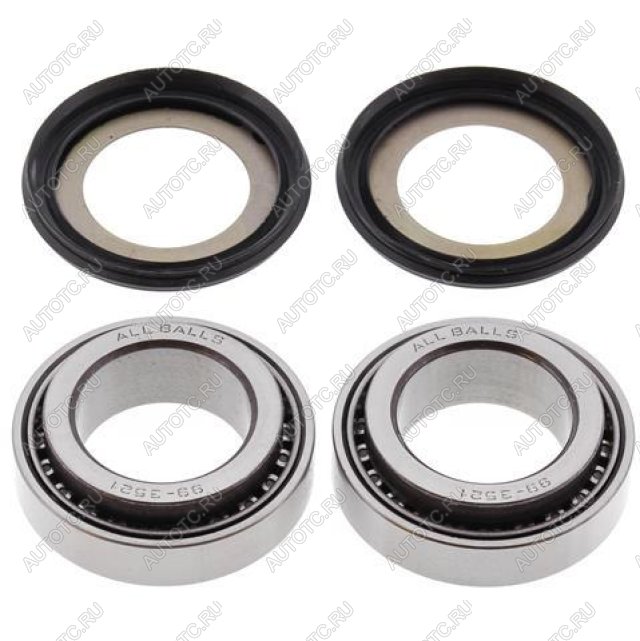 6 999 р. Комплект подшипников рулевой колонки ALL BALLS Suzuki RM125-250 93-04, RMZ250 07, DRZ400  (22-1013)  22-1013  с доставкой в г. Воронеж