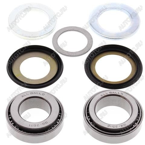 6 849 р. Комплект подшипников рулевой колонки ALL BALLS Honda XL125 01-15, VT125 99-07 (22-1011)  22-1011  с доставкой в г. Воронеж