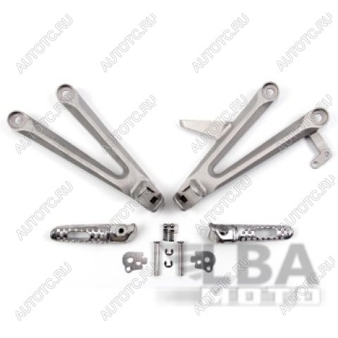 5 999 р. Подножки задние с кронштейнами для мотоцикла Honda CBR1000RR 04-07  пм-00001171  с доставкой в г. Воронеж