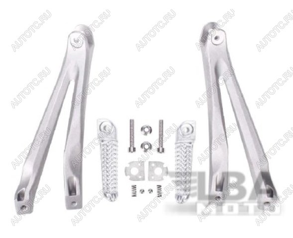 6 749 р. Подножки задние с кронштейнами для мотоцикла Yamaha YZF-R1 04-08  пм-00001179  с доставкой в г. Воронеж