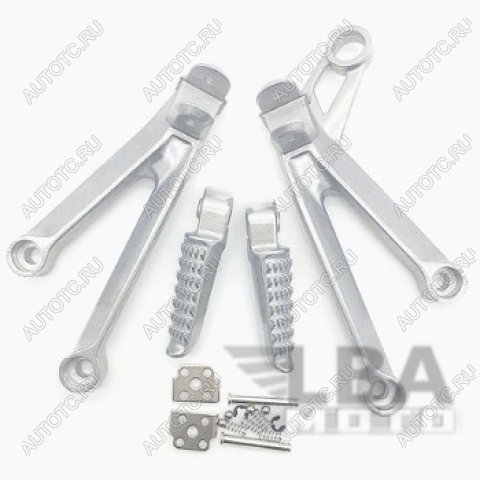 5 999 р. Подножки задние с кронштейнами для мотоцикла Kawasaki ZX-10R 04-05  пм-00007915  с доставкой в г. Воронеж
