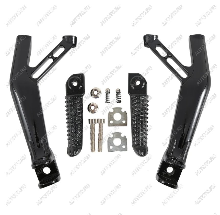 4 999 р. Подножки задние с кронштейнами для мотоцикла Yamaha YZF-R1 15-24, YZF-R6 17-24  пм-00030805  с доставкой в г. Воронеж
