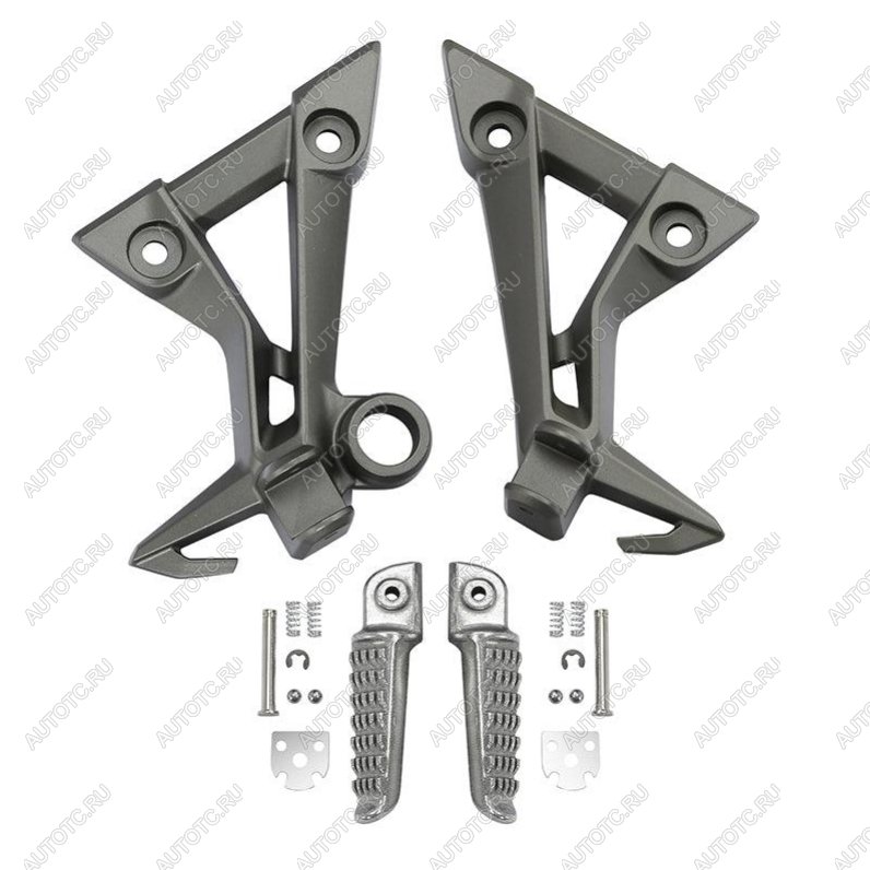 8 649 р. Подножки задние с кронштейнами для мотоцикла Kawasaki Ninja 300 13-17  пм-00030926  с доставкой в г. Воронеж