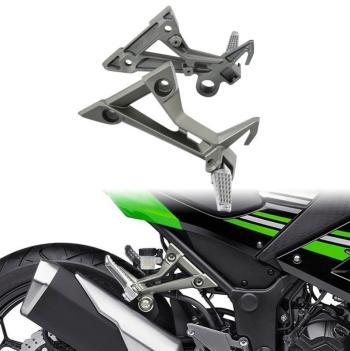 8 649 р. Подножки задние с кронштейнами для мотоцикла Kawasaki Ninja 300 13-17  пм-00030926  с доставкой в г. Воронеж. Увеличить фотографию 4