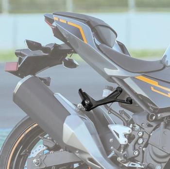 4 999 р. Подножки задние с кронштейнами для мотоцикла Kawasaki Z400 19-23  пм-00030819  с доставкой в г. Воронеж. Увеличить фотографию 3