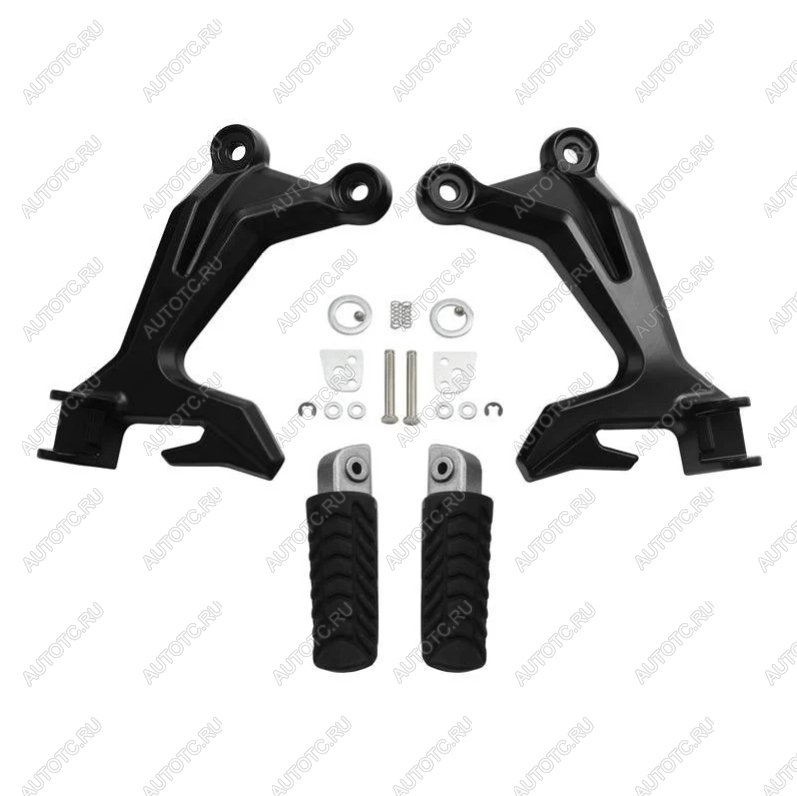 5 999 р. Подножки задние с кронштейнами для мотоцикла Kawasaki Z650 17-24  пм-00030854  с доставкой в г. Воронеж