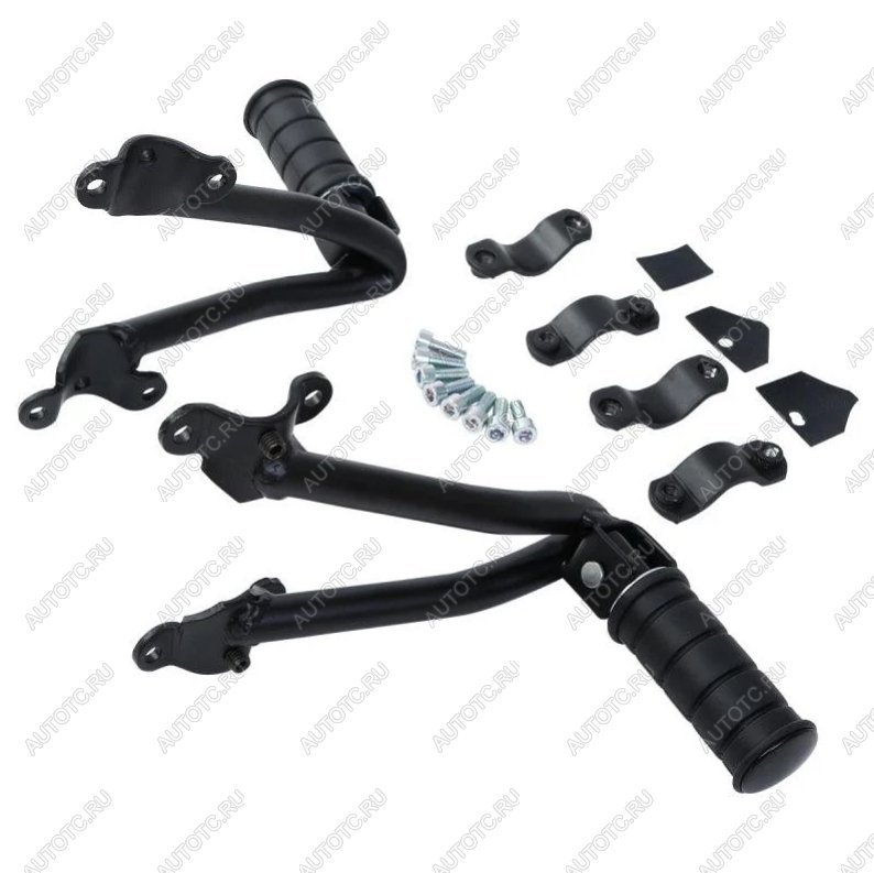 7 399 р. Подножки задние с кронштейнами для мотоцикла Kawasaki Vulcan S 650 15-21  пм-00030840  с доставкой в г. Воронеж
