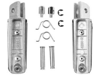 1 199 р. Подножки передние для мотоцикла Yamaha TDM900 02-10, FZS600 98-04, YZF600R 96-07, XJ600900 92-03  пм-00001148  с доставкой в г. Воронеж. Увеличить фотографию 2