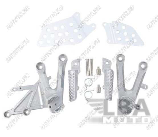 4 299 р. Подножки передние с кронштейнами для мотоцикла Honda CBR1000RR 04-07  пм-00001160  с доставкой в г. Воронеж