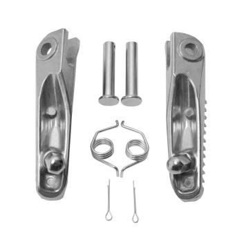 1 249 р. Подножки передние для мотоцикла Yamaha MT09 SP 21-24, YZF-R7, XSR900 22-24  пм-00030884  с доставкой в г. Воронеж. Увеличить фотографию 2