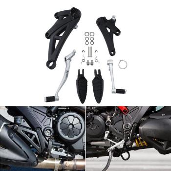 10 899 р. Подножки передние с кронштейнами для мотоцикла Ducati Diavel 12-17  пм-00030903  с доставкой в г. Воронеж. Увеличить фотографию 3