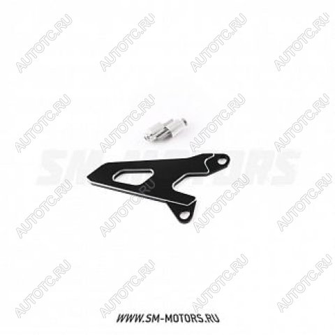 1 449 р. Защита ведущей звезды Yamaha YZ450FWR450F 03-15  SM-PARTS черная  010263-757-1320  с доставкой в г. Воронеж