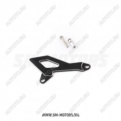 1 149 р. Защита ведущей звезды Honda XR250 Baja 95-02, XR250 Motard 03-07  SM-PARTS черная  010263-757-9349  с доставкой в г. Воронеж