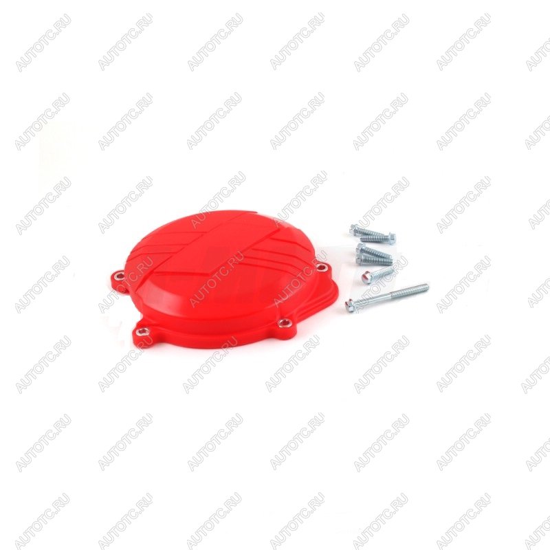 2 559 р. Защита крышки сцепл. пластиковая SM-PARTS Honda CRF250R 10-17 красная  010263-917-8127  с доставкой в г. Воронеж